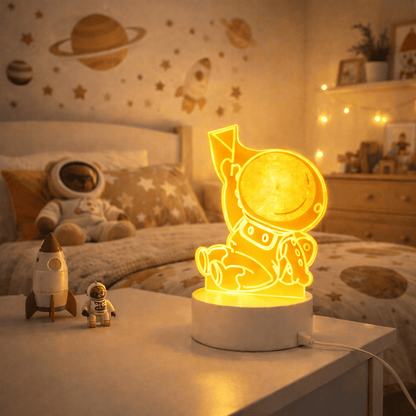 Veilleuse Astronaute 3D