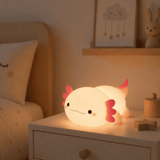 Veilleuse Axolotl