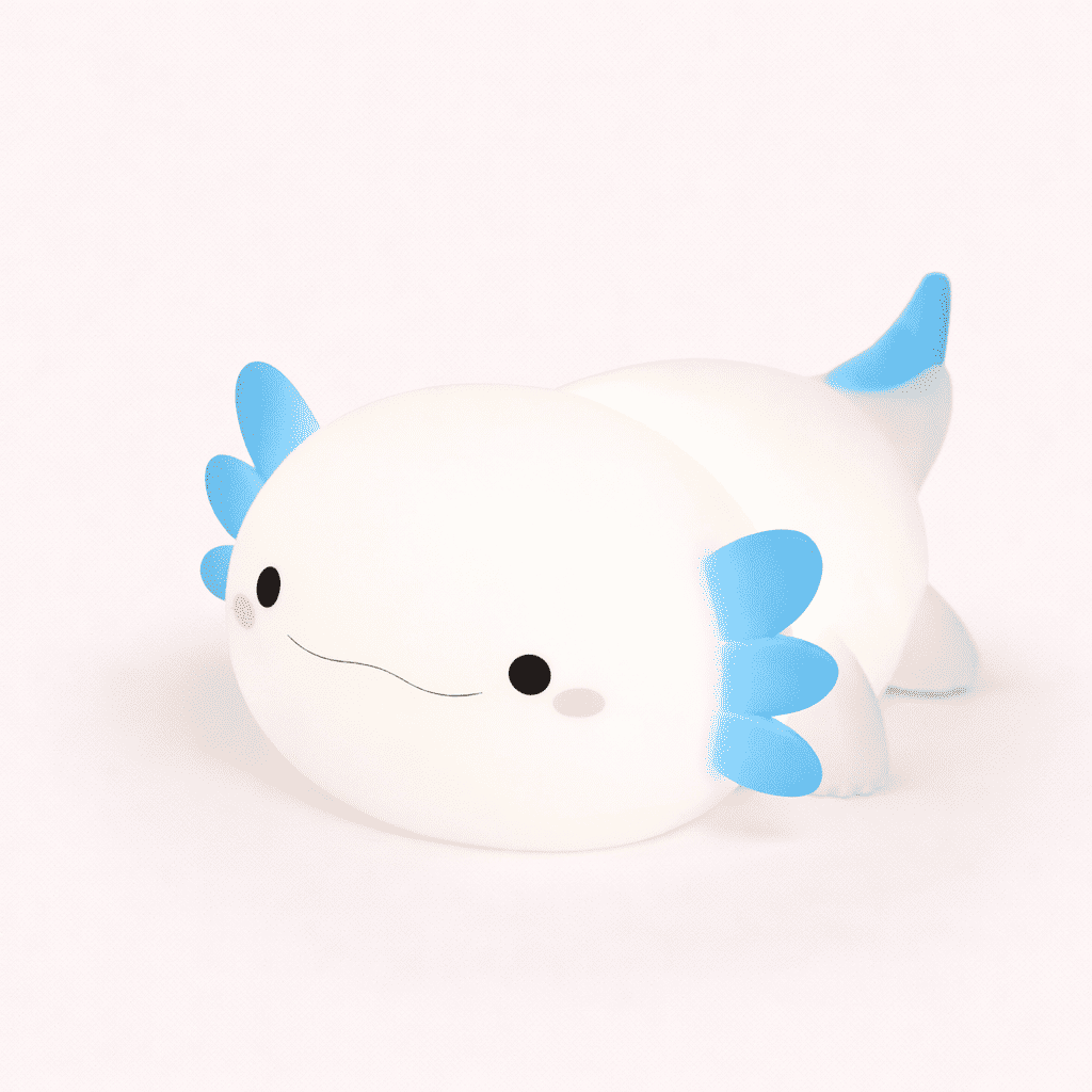 Veilleuse Axolotl