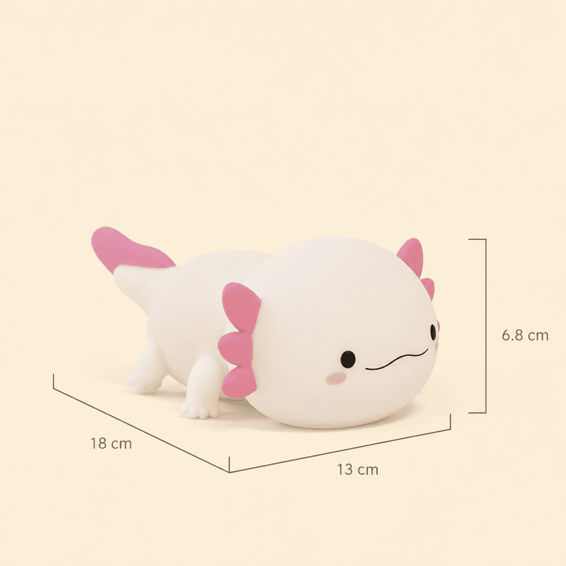 Veilleuse Axolotl
