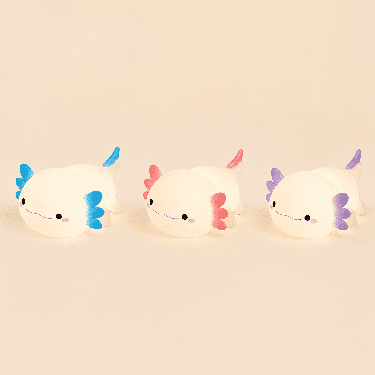 Veilleuse Axolotl