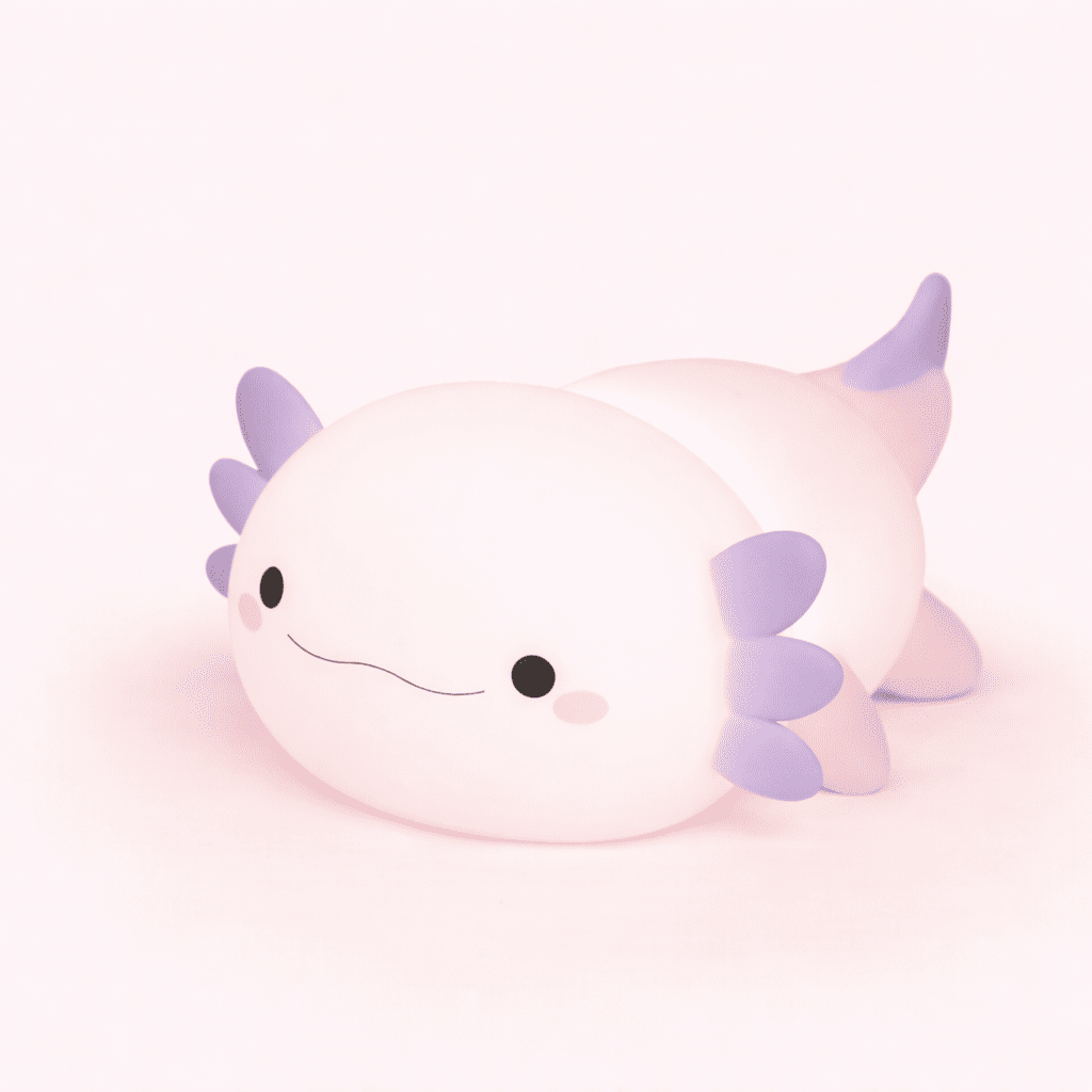 Veilleuse Axolotl