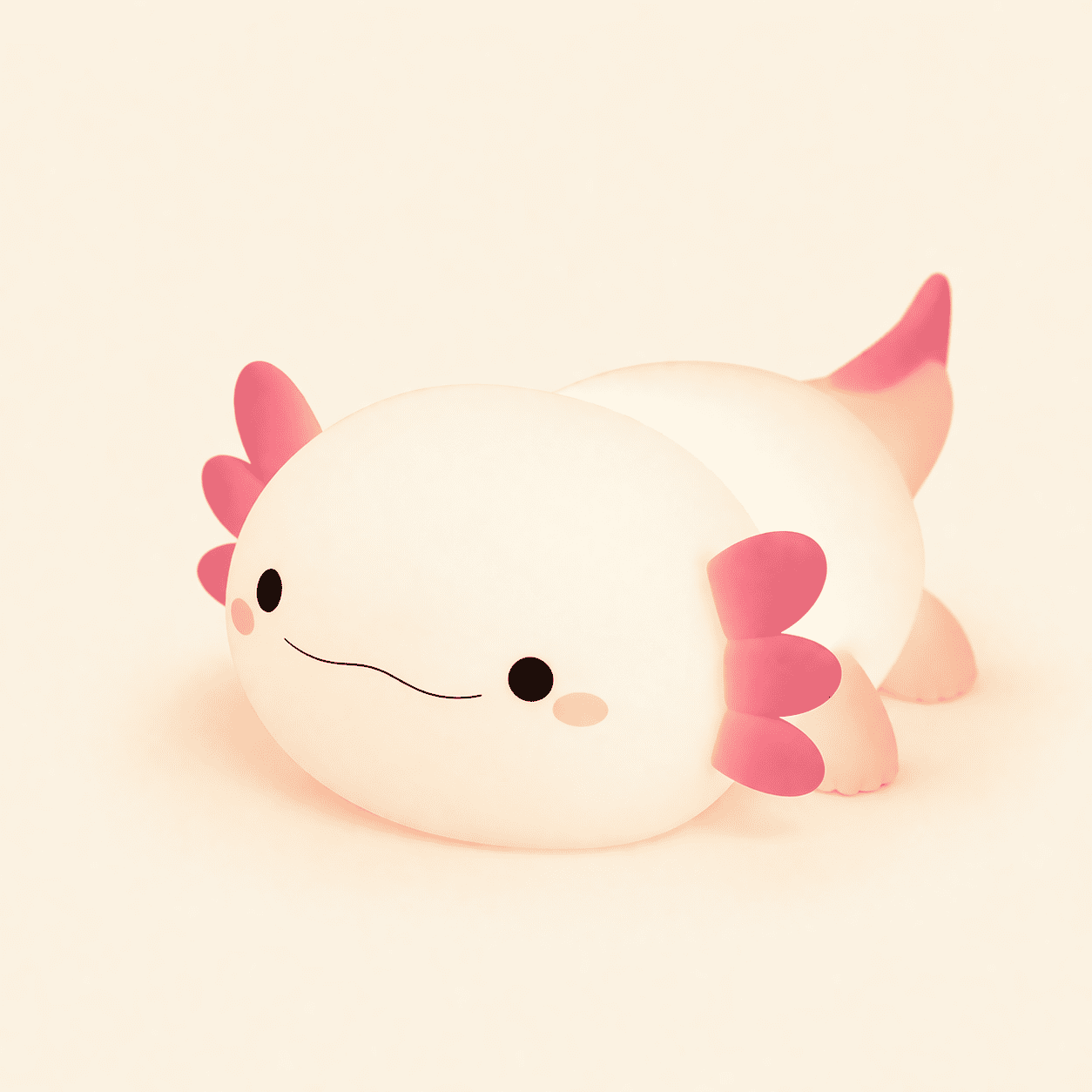 Veilleuse Axolotl