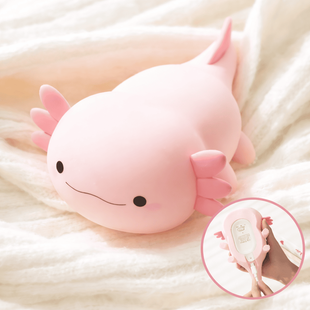 Veilleuse Axolotl