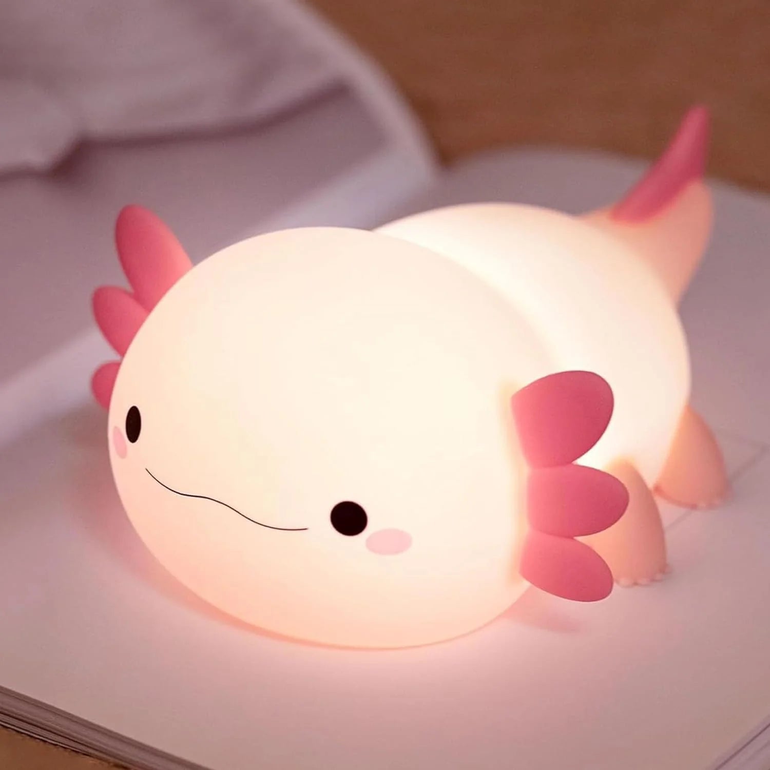 Veilleuse Axolotl