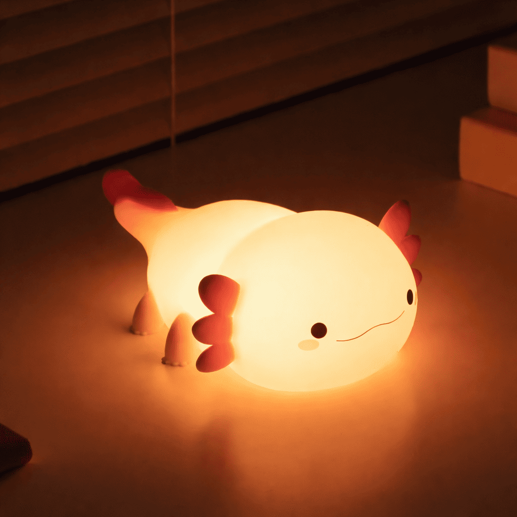 Veilleuse Axolotl