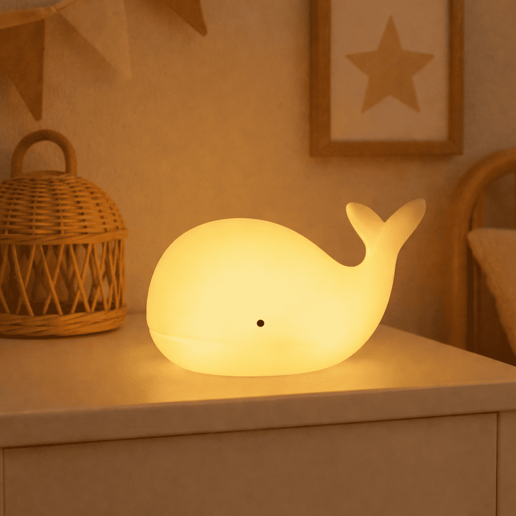 Veilleuse Baleine Blanche