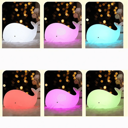 Veilleuse Baleine Blanche