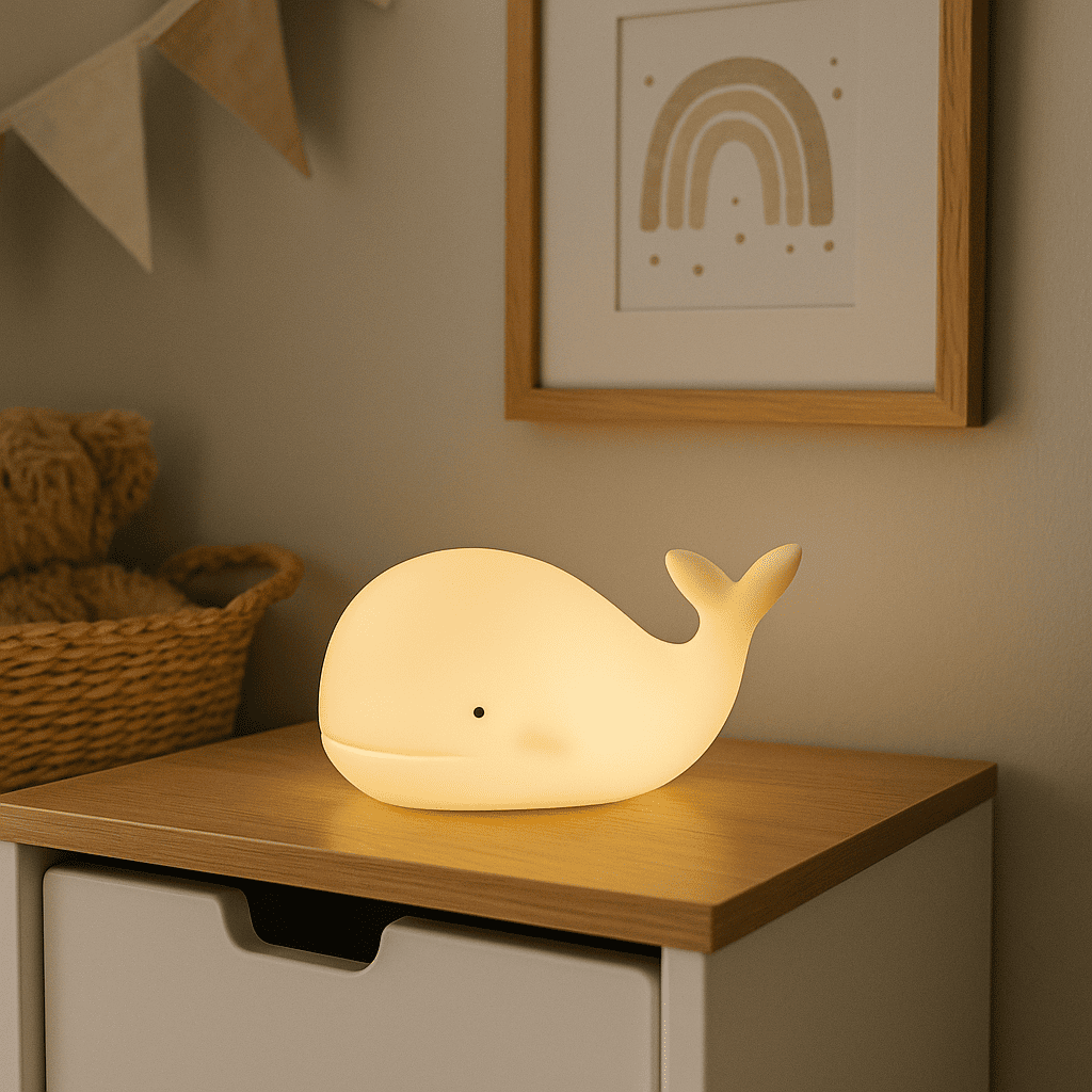 Veilleuse Baleine Blanche