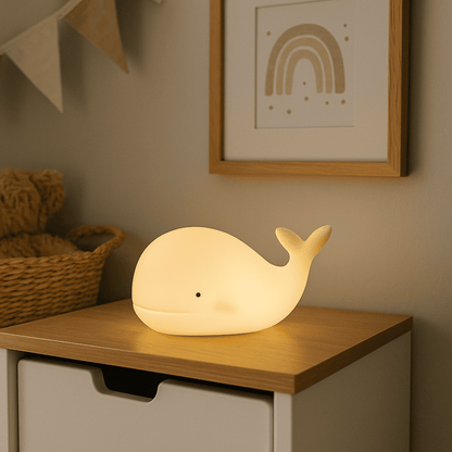 Veilleuse Baleine Blanche