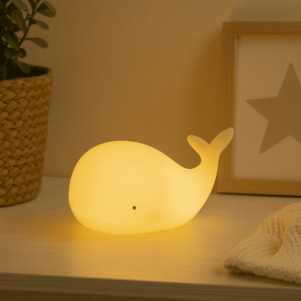 Veilleuse Baleine Blanche