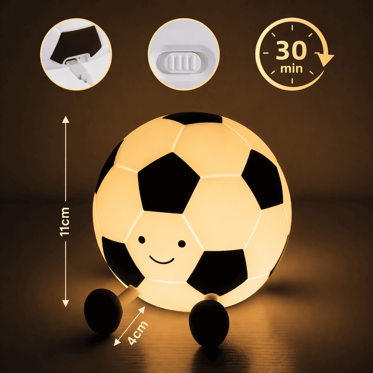 Veilleuse Ballon de Foot
