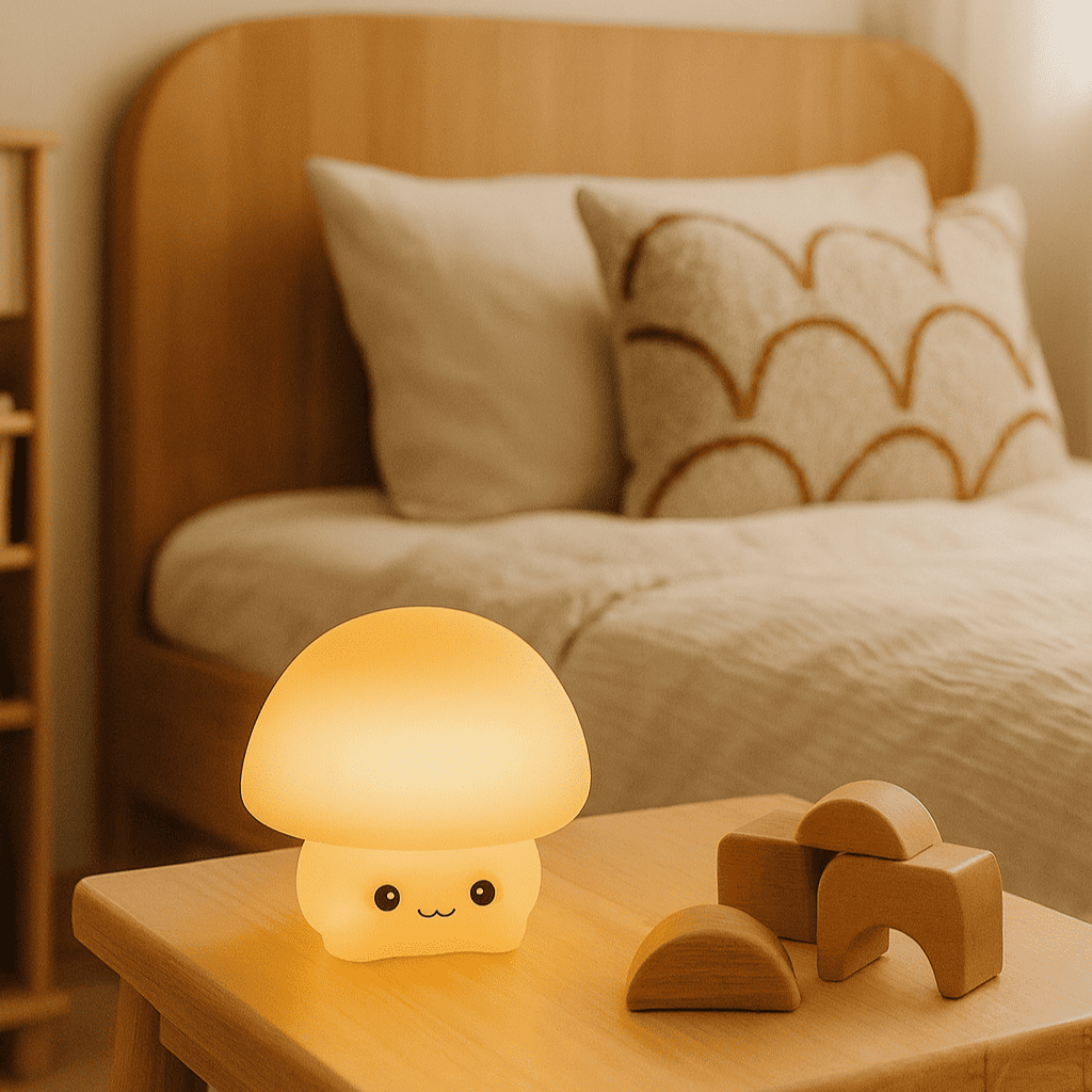 Veilleuse Bébé Champignon