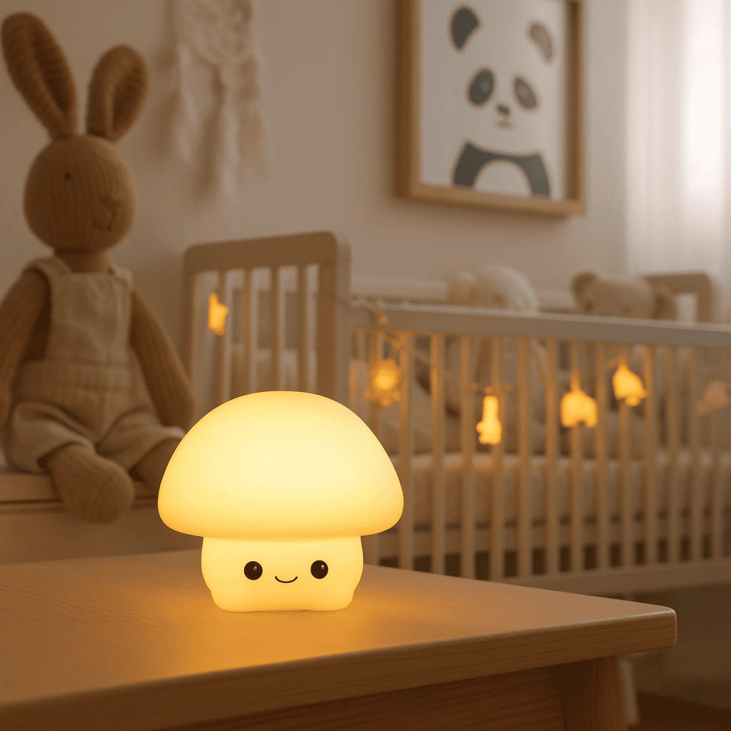Veilleuse Bébé Champignon