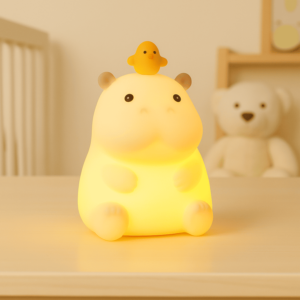 Veilleuse Bébé Hippopotame