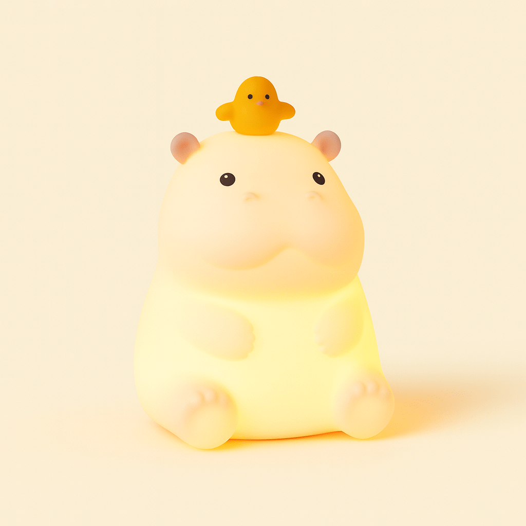 Veilleuse Bébé Hippopotame