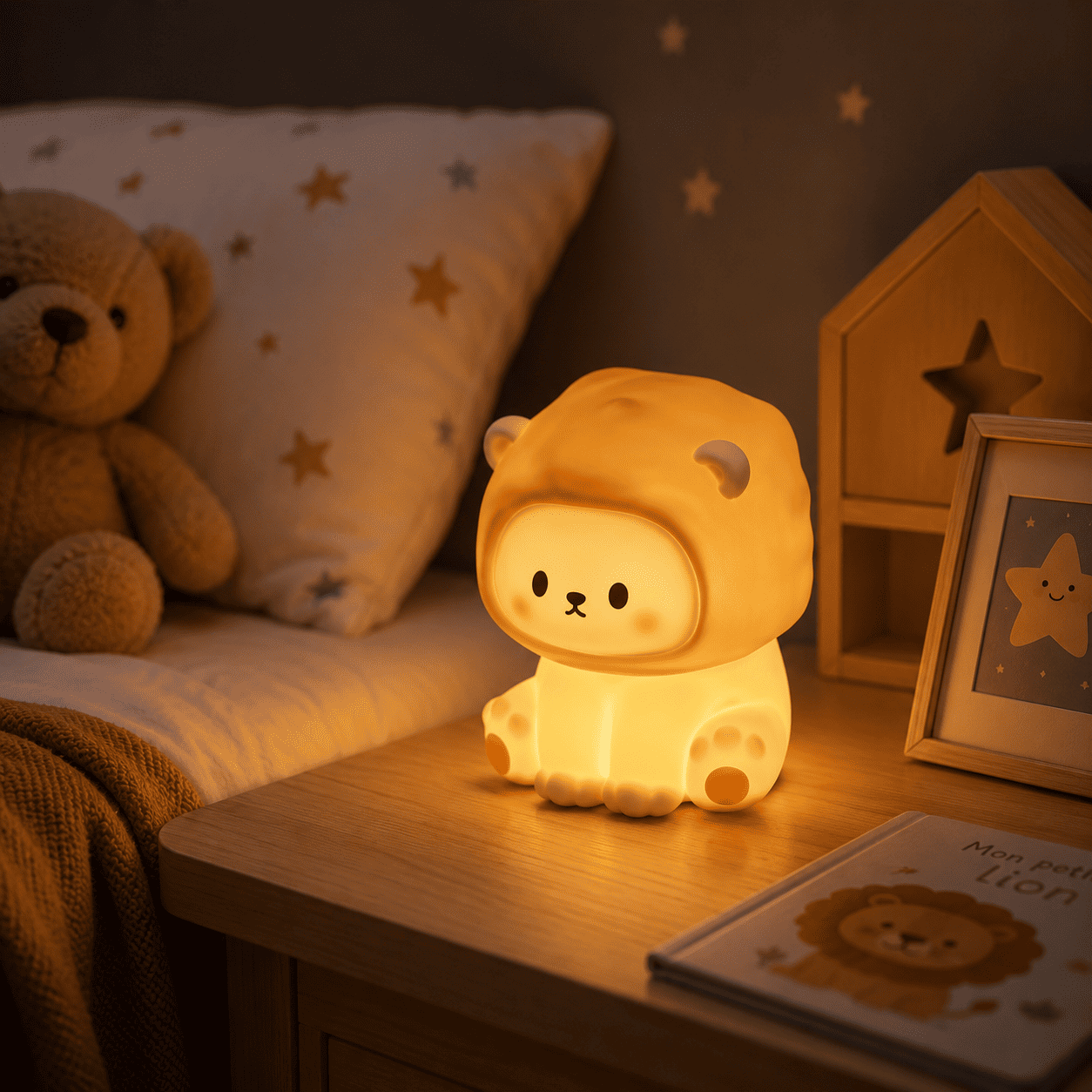 Veilleuse Bébé Lion
