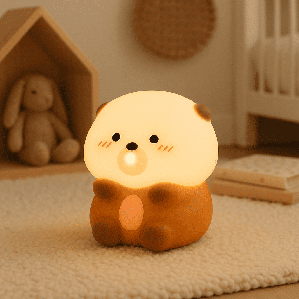 Veilleuse Bébé Loutre