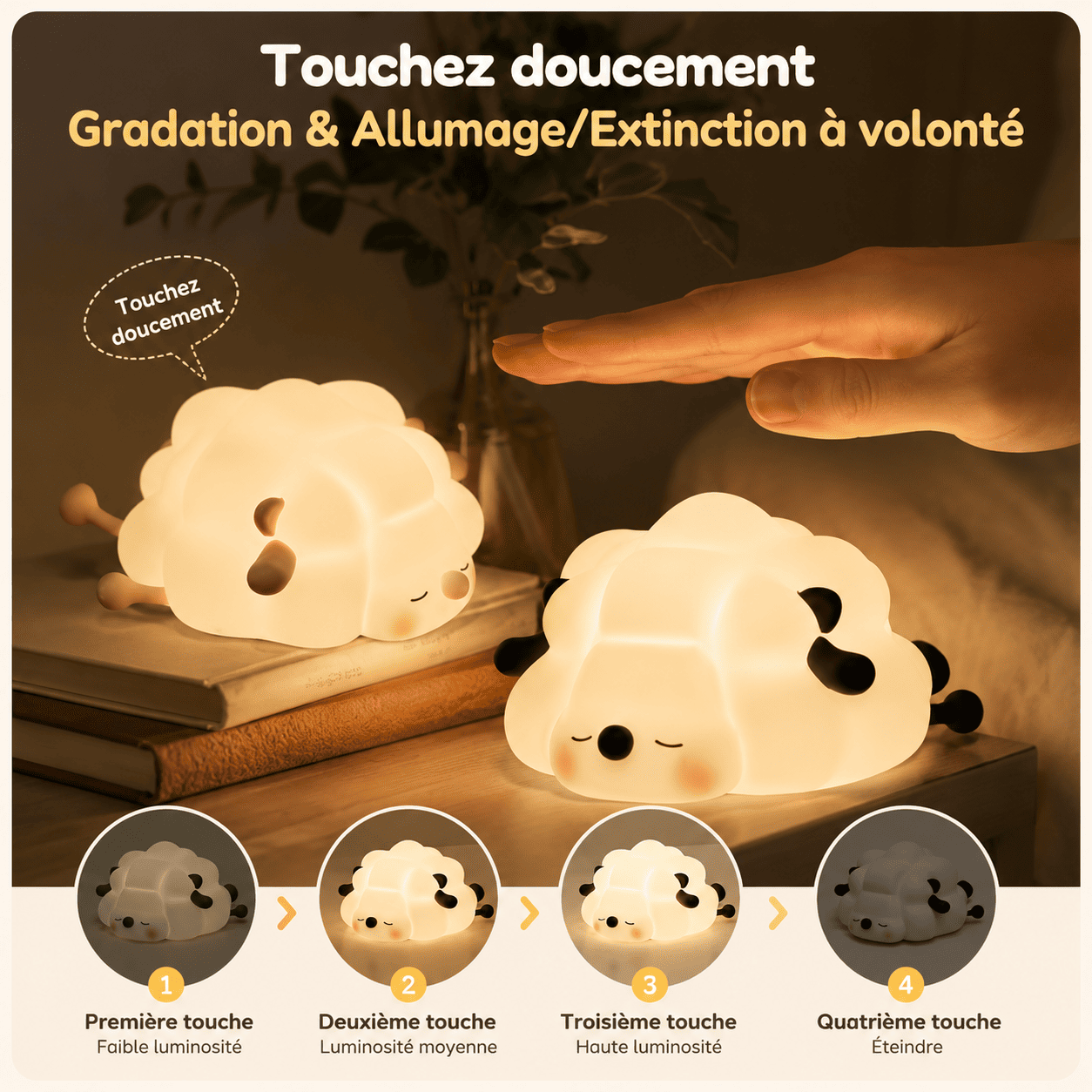 Veilleuse Bebe Mouton