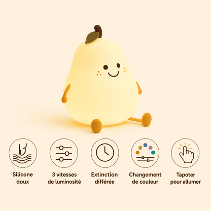 Veilleuse Bébé Poire