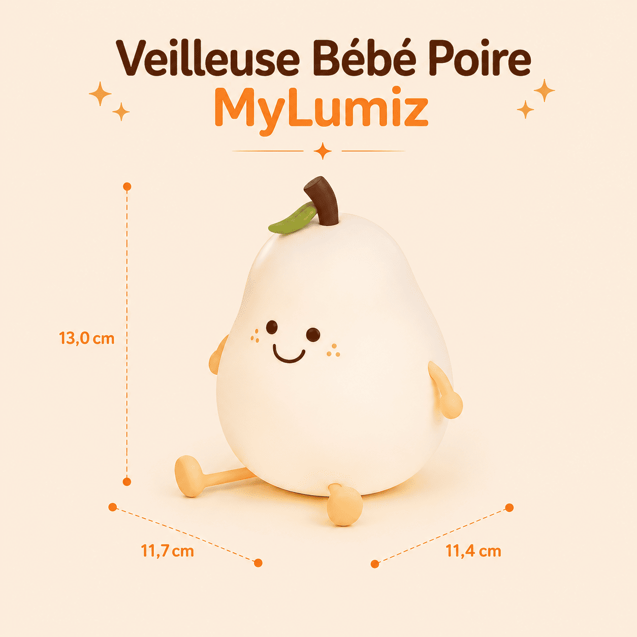 Veilleuse Bébé Poire