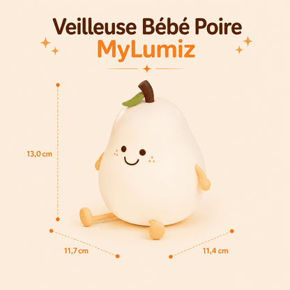 Veilleuse Bébé Poire