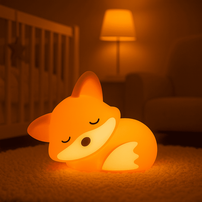 Veilleuse Bébé Renard et ses 2 intensités lumineuses 