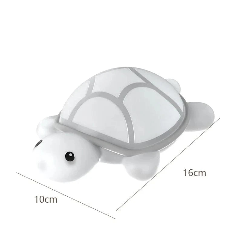 Veilleuse Bébé Tortue et la taille 