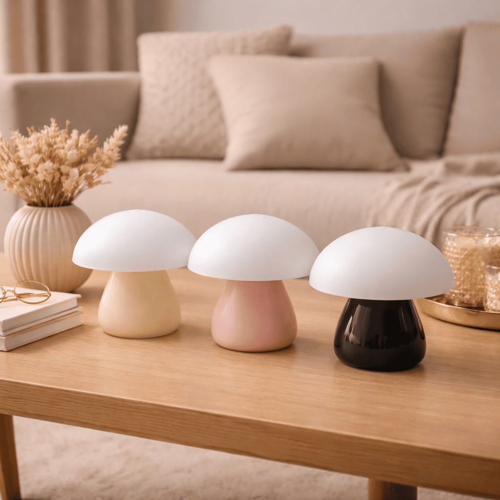 Veilleuse Champignon Bicolore