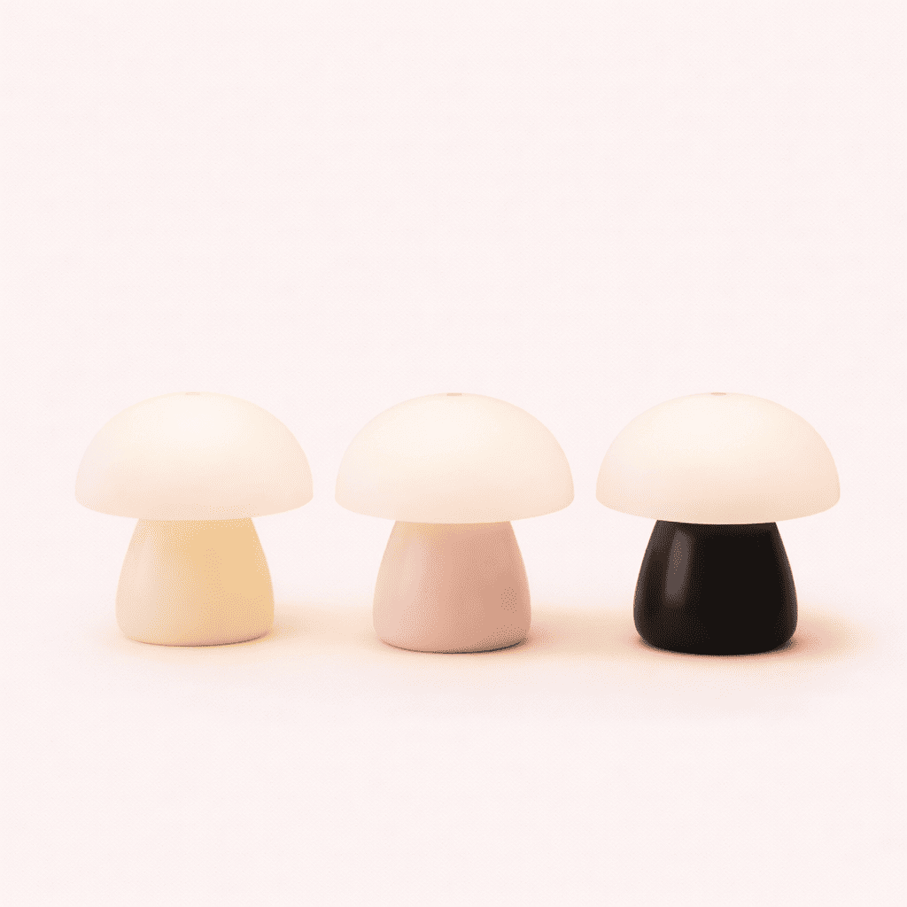 Veilleuse Champignon Bicolore