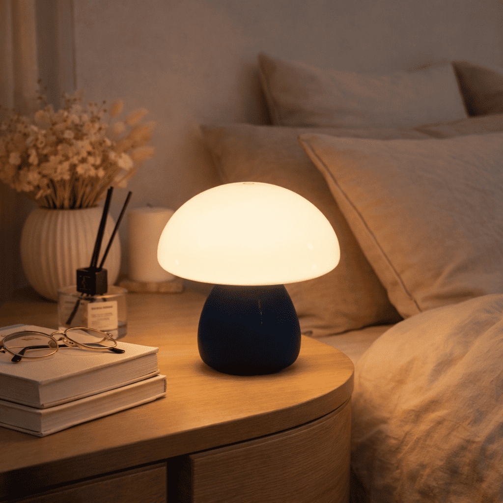 Veilleuse Champignon Bicolore