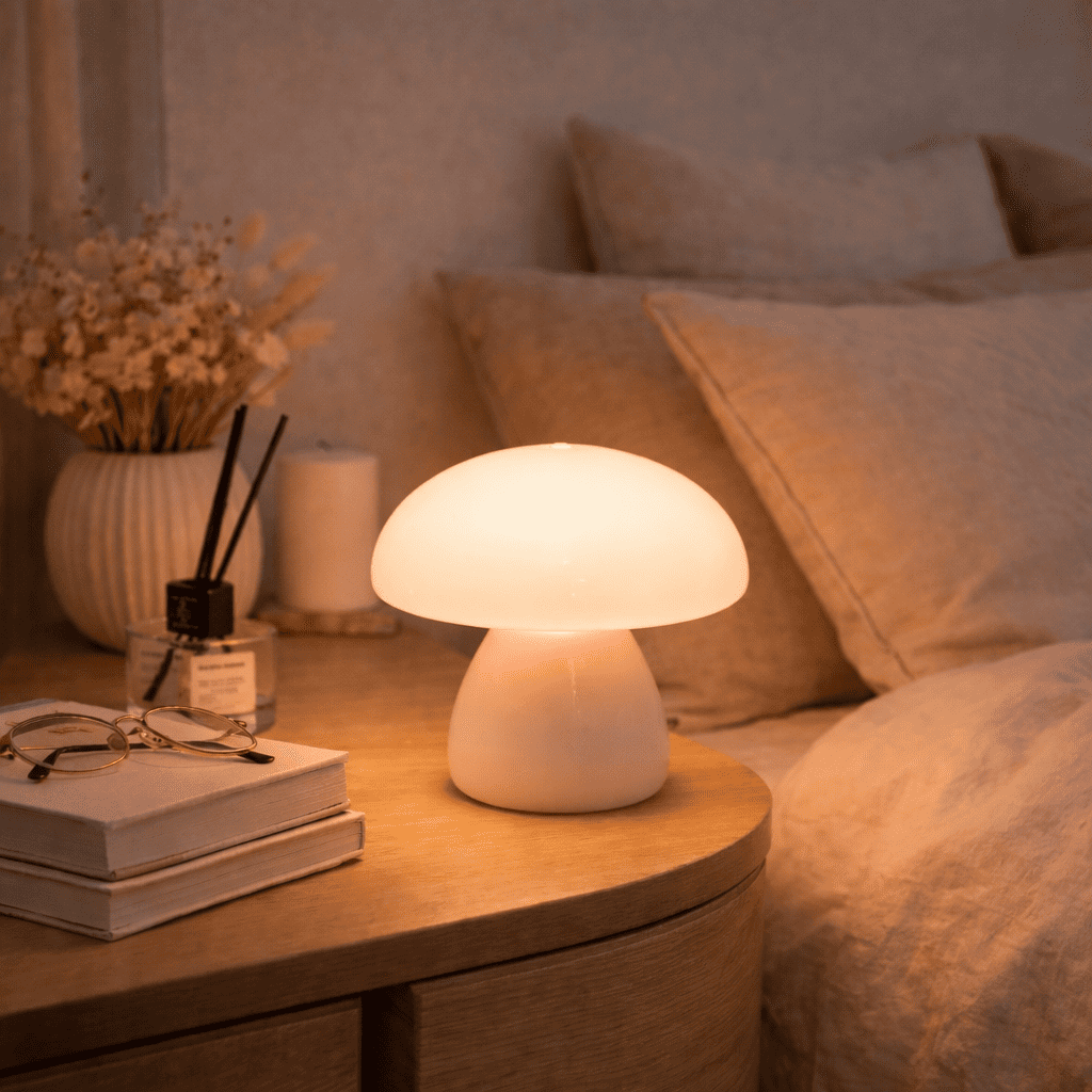Veilleuse Champignon Bicolore