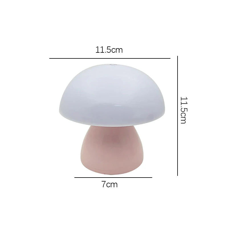 Veilleuse Champignon Bicolore