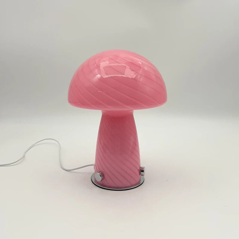 Veilleuse Champignon Rose