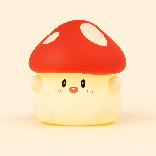 Veilleuse Champignon Rouge
