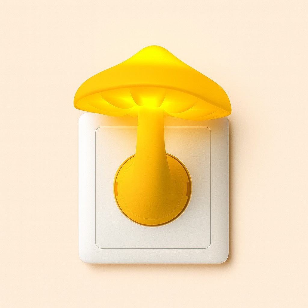 Veilleuse Champignon sur Prise