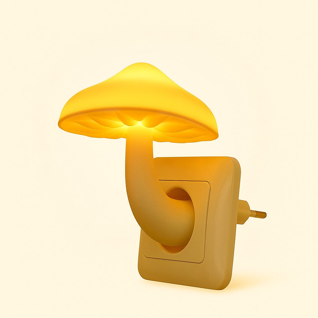 Veilleuse Champignon sur Prise