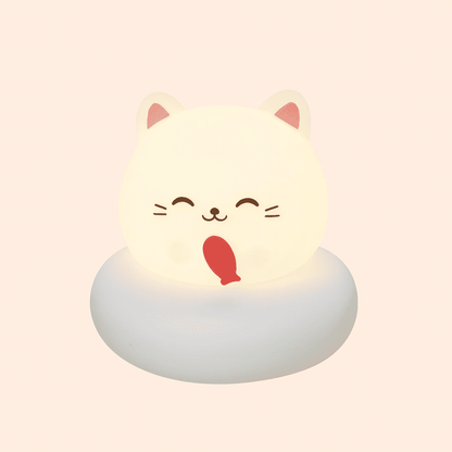 Veilleuse Chat LED