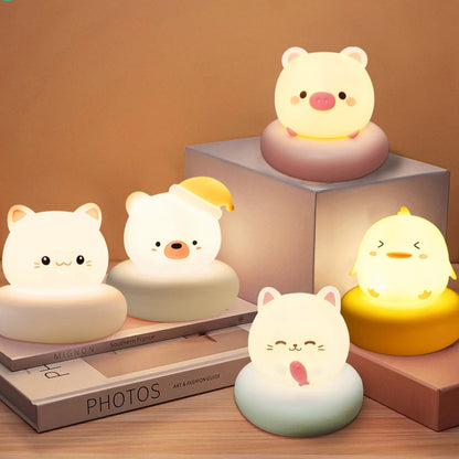 Veilleuse Chat LED