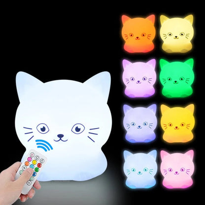 Veilleuse Chat Blanc 
