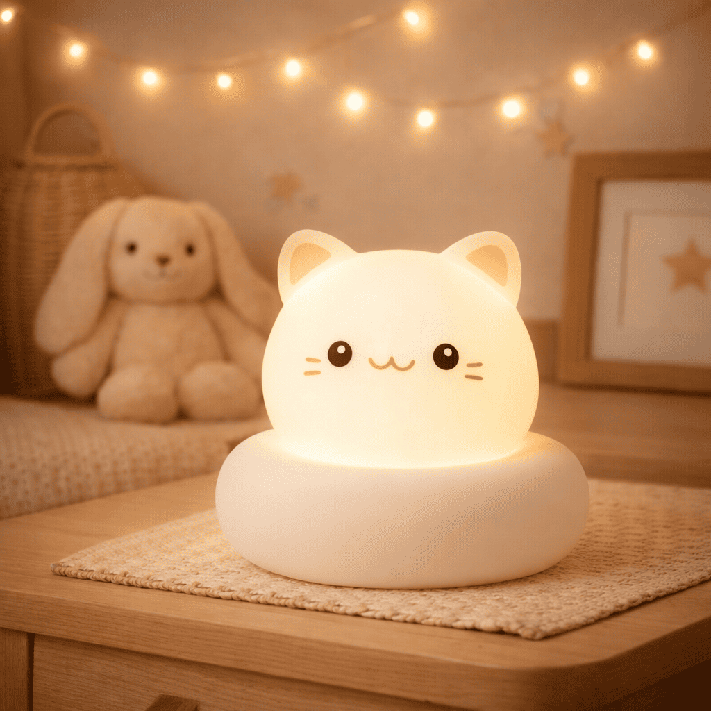 Veilleuse Chat Kawaii