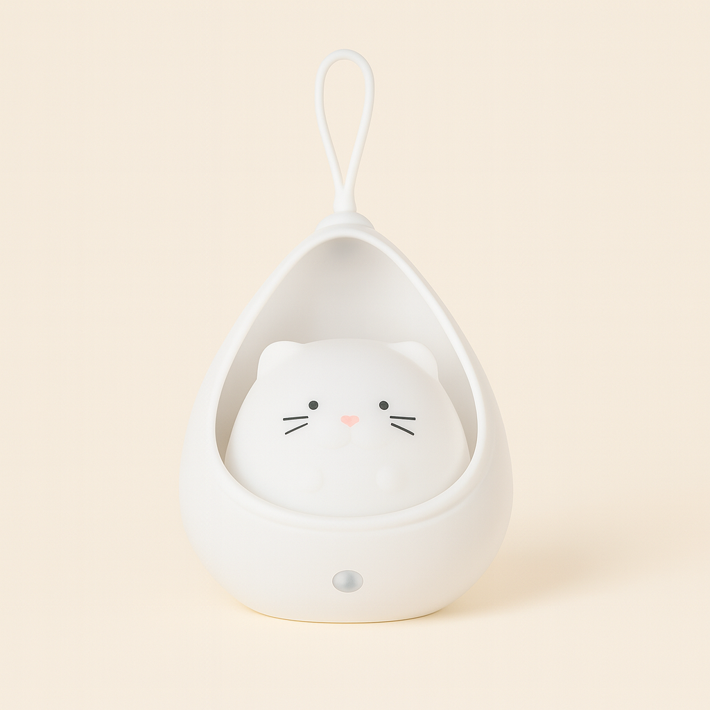 Veilleuse Chat Portable