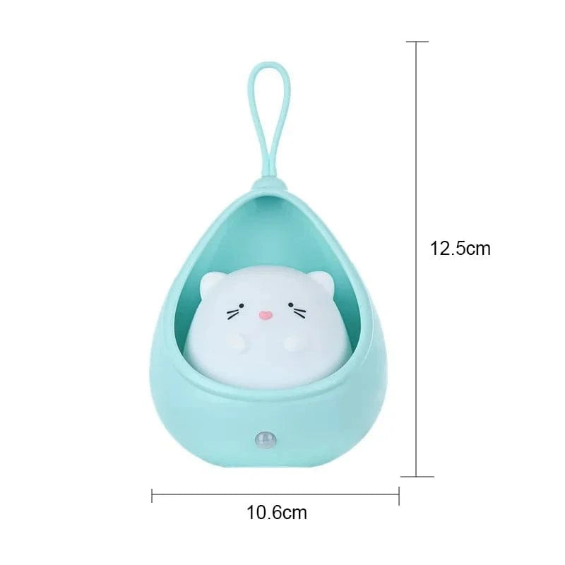 Veilleuse Chat Portable
