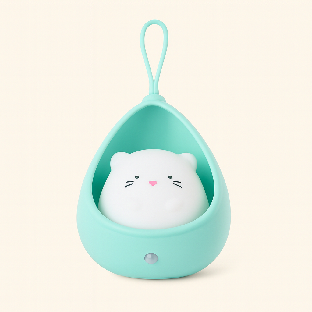 Veilleuse Chat Portable