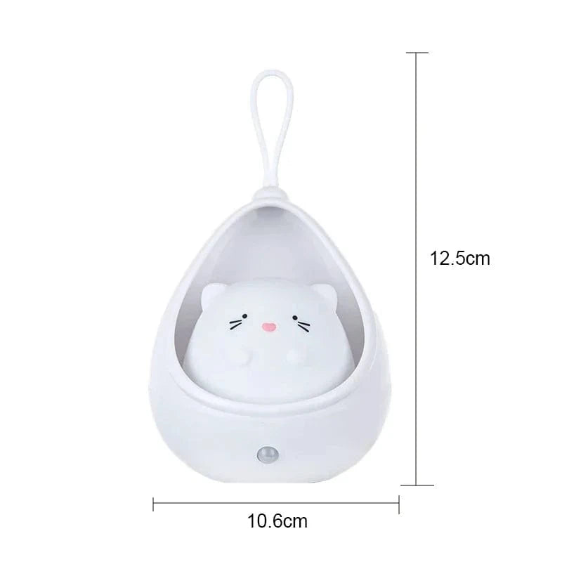 Veilleuse Chat Portable
