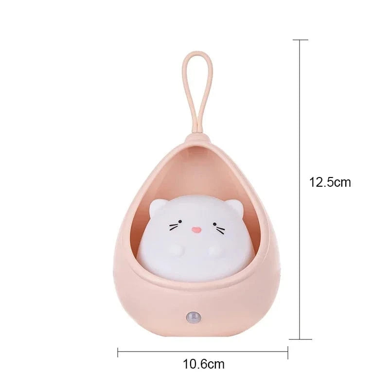 Veilleuse Chat Portable