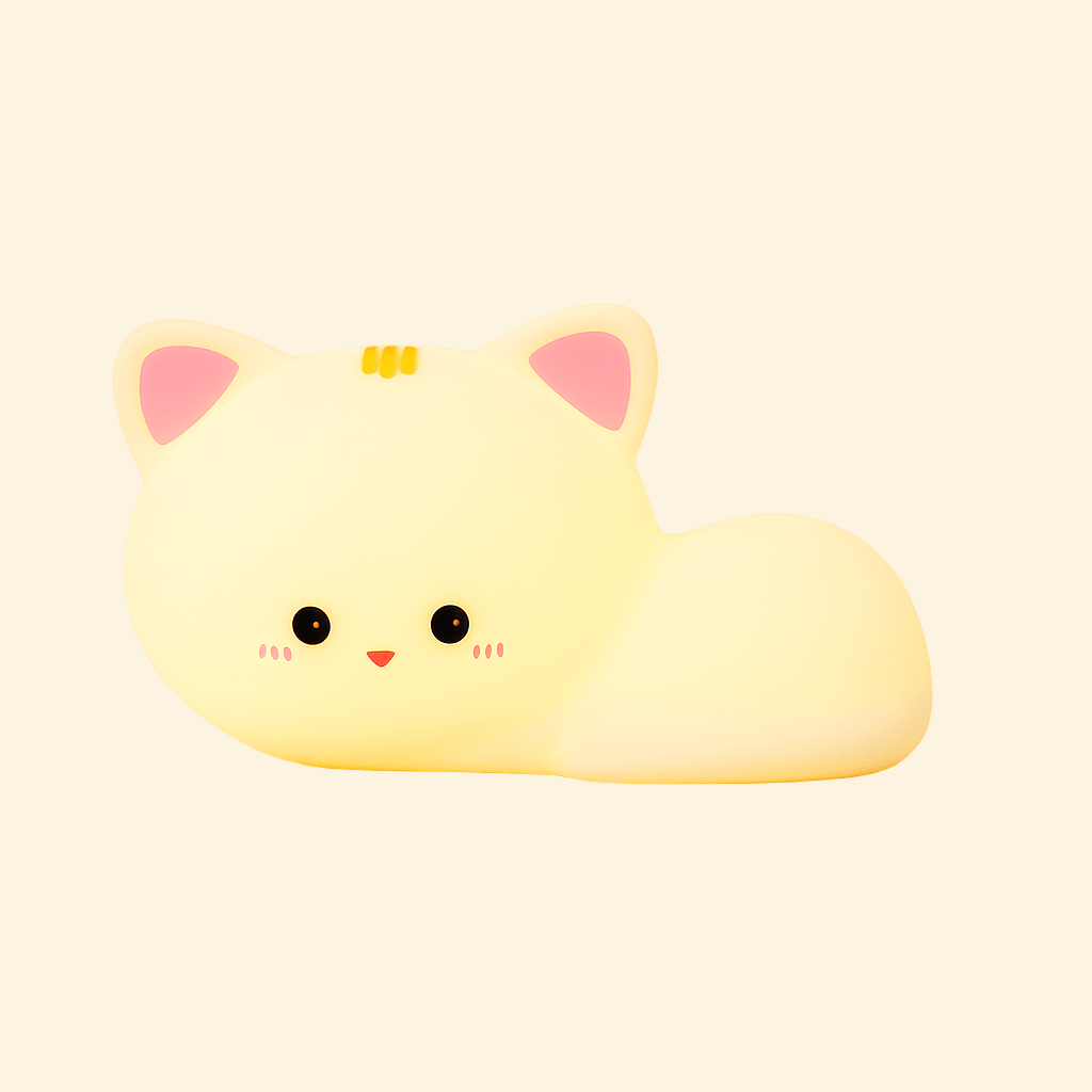 Veilleuse Chat Rechargeable