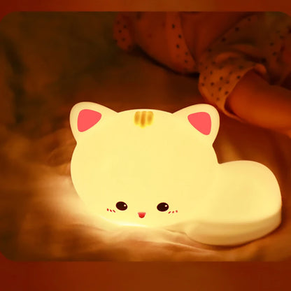 Veilleuse Chat Rechargeable