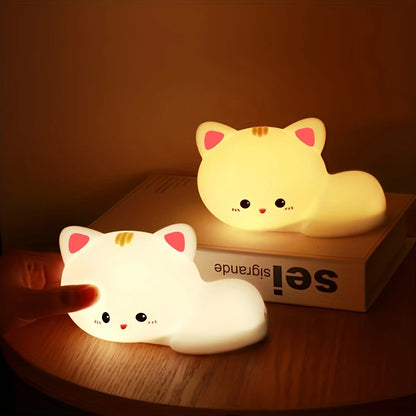 Veilleuse Chat Rechargeable