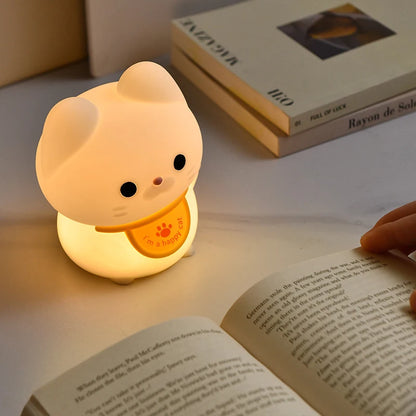 Veilleuse Chat Silicone 